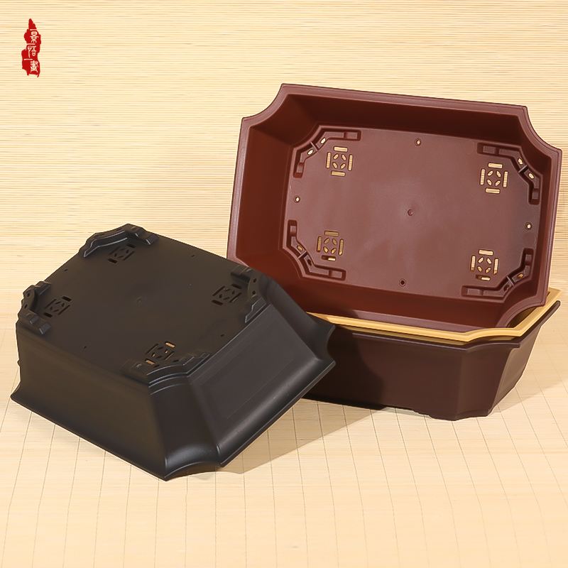 长方形塑料花盆图片及价格图片