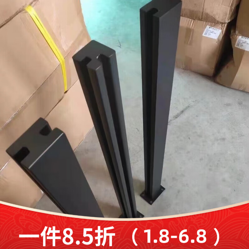 不锈钢玻璃栏杆立柱图片
