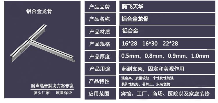铝合金龙骨和轻钢龙骨价格差多少