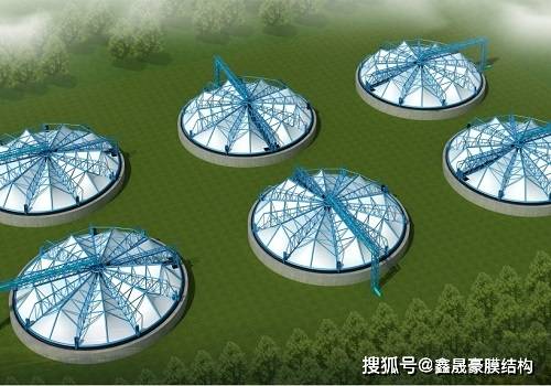 膜结构污水池加盖除臭