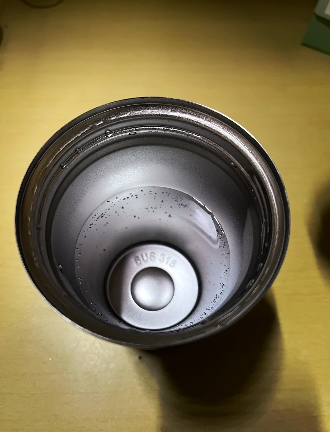 保温杯底部没有钢印能用吗