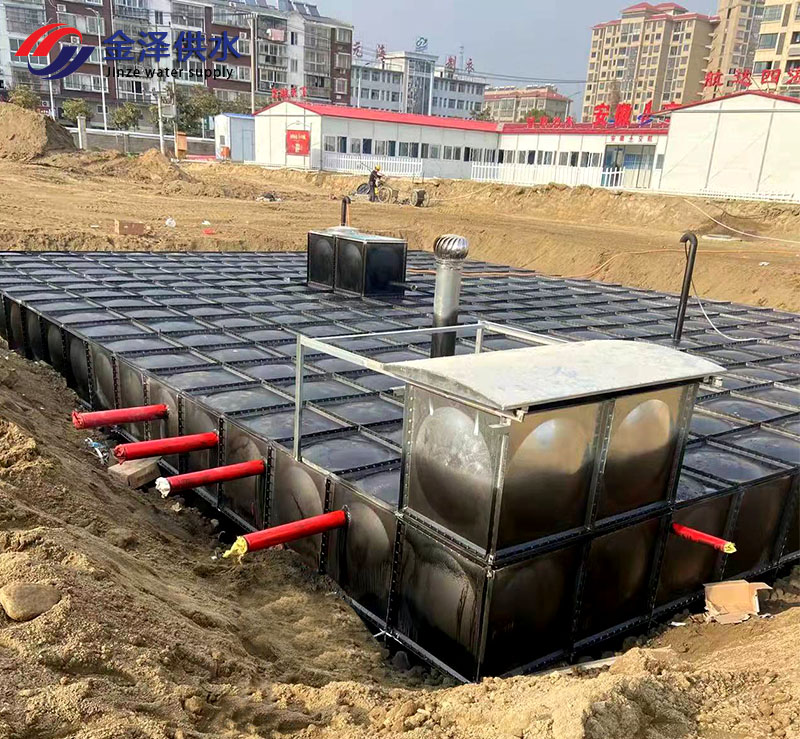 地埋式一体化消防泵站安装视频