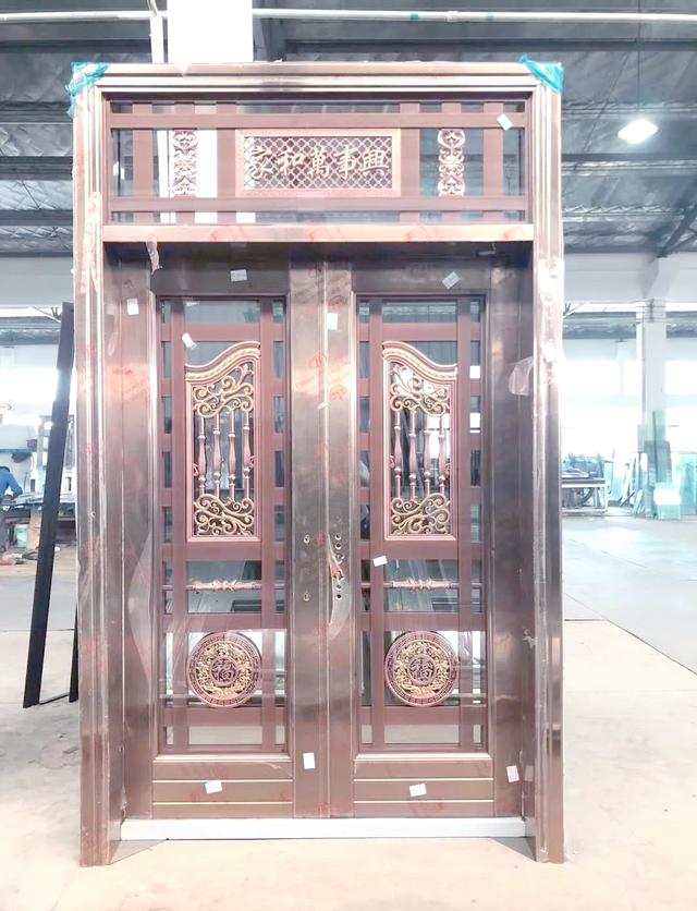 不锈钢门样式图片大全色板