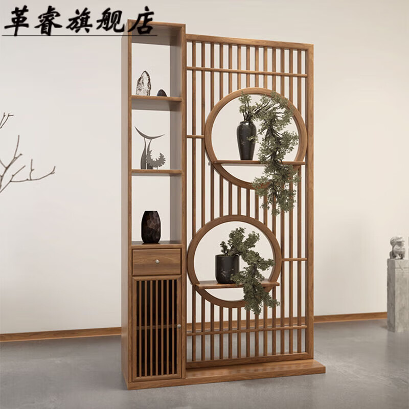 客厅隔断屏风柜效果图大全