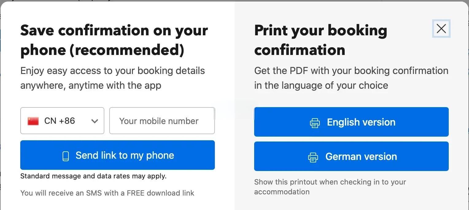 booking预订官网机票