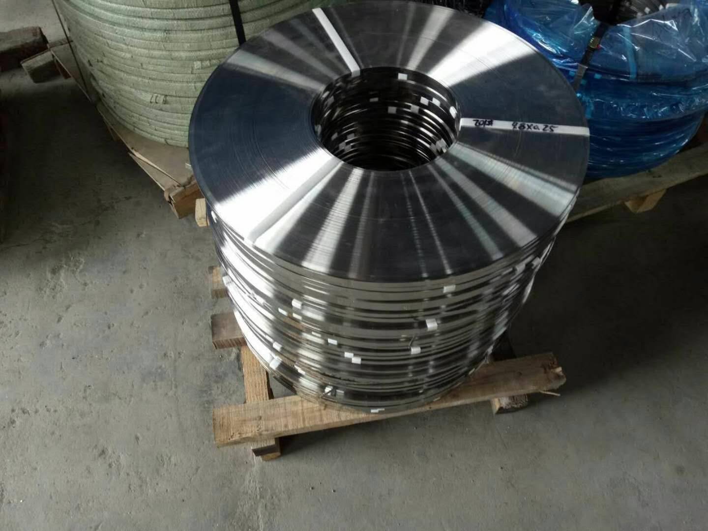 金属缠绕垫用不锈钢带可以吗