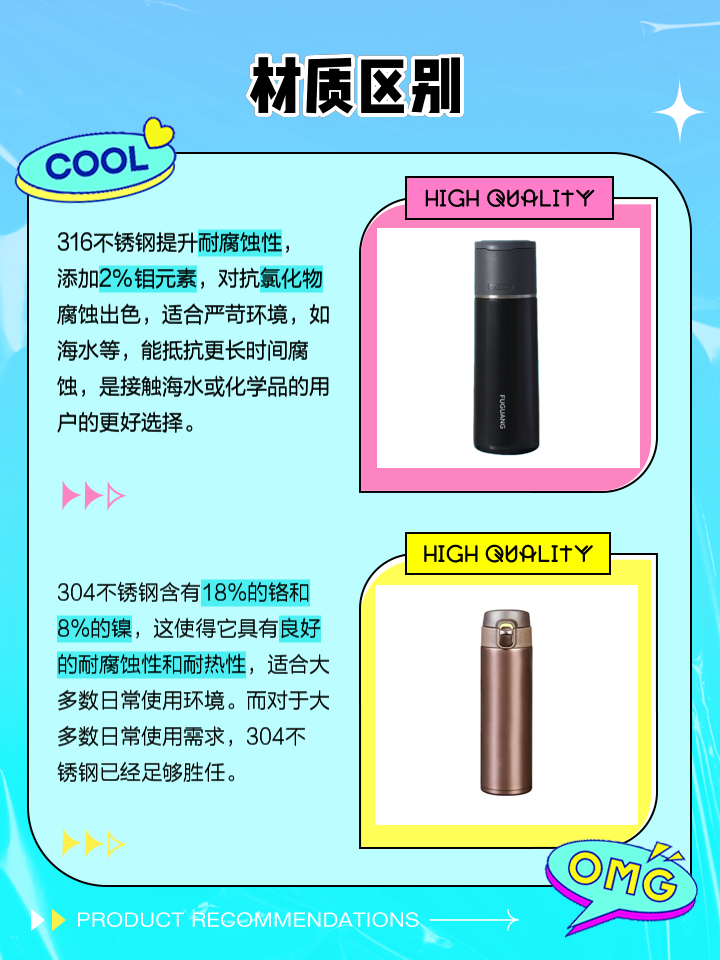 316保温杯怎么鉴别真假盐水