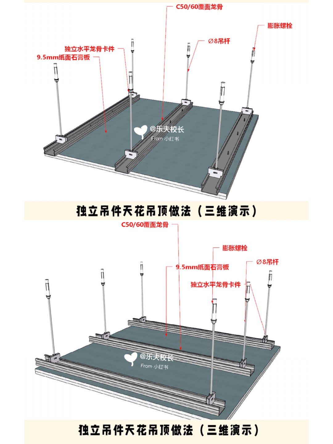轻钢龙骨吊顶做法规范图集