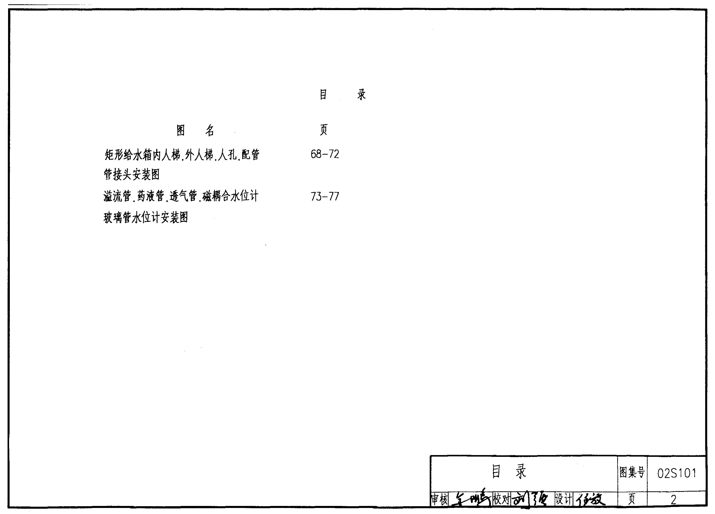 矩形水箱图集12s101道客巴巴