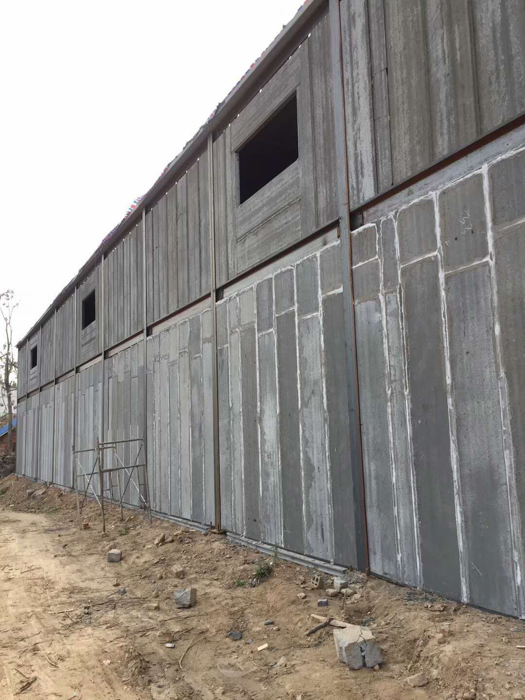 轻钢房的外墙是用什么墙板