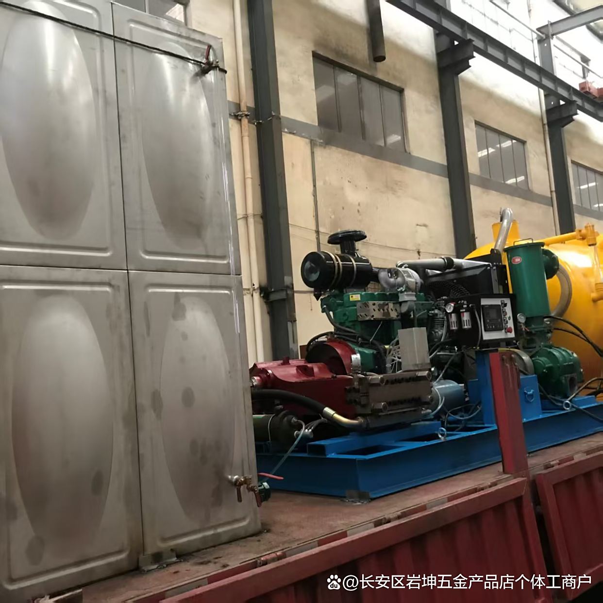 消防水箱水泵一体化装置大样图