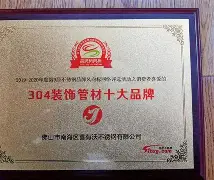 中国十大不锈钢304品牌排行榜